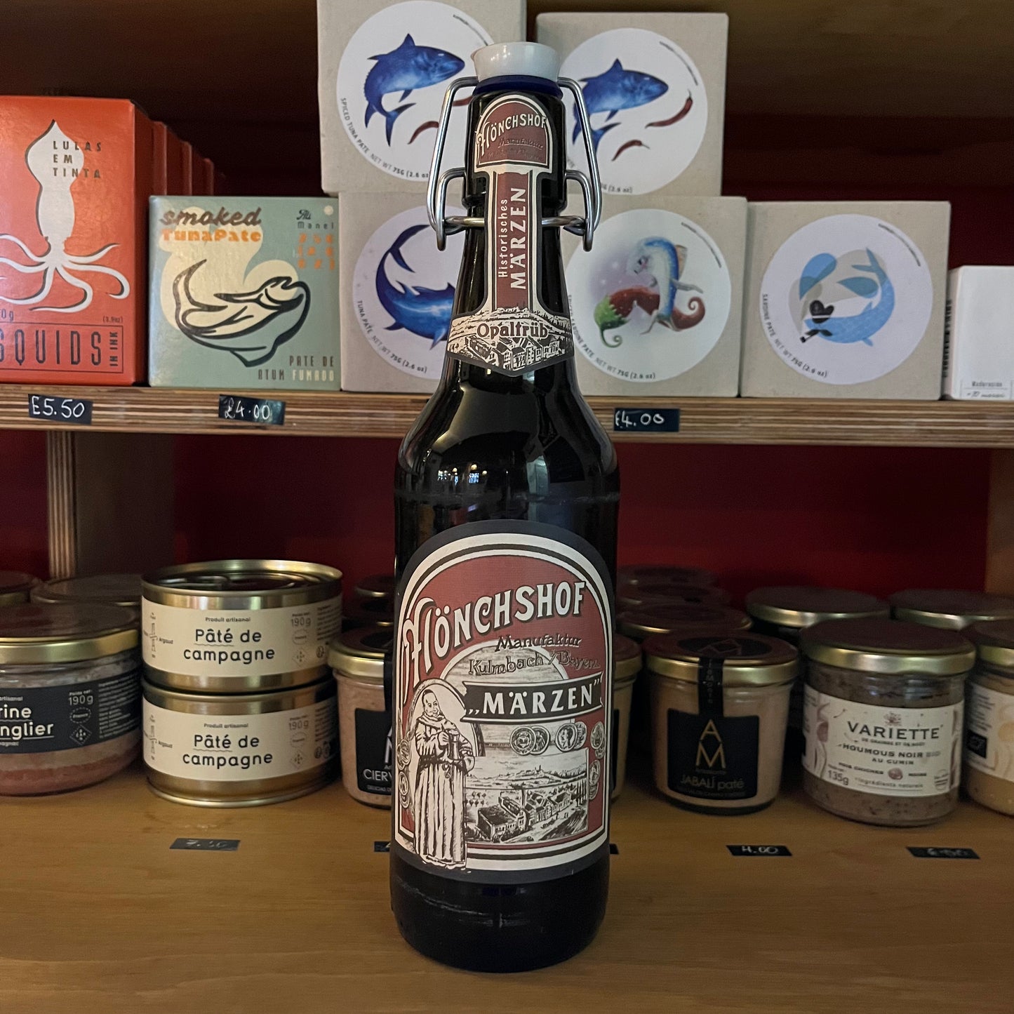 Monchshof - Keller Marzen - German Lager - 5.5% - 500ml Bottle
