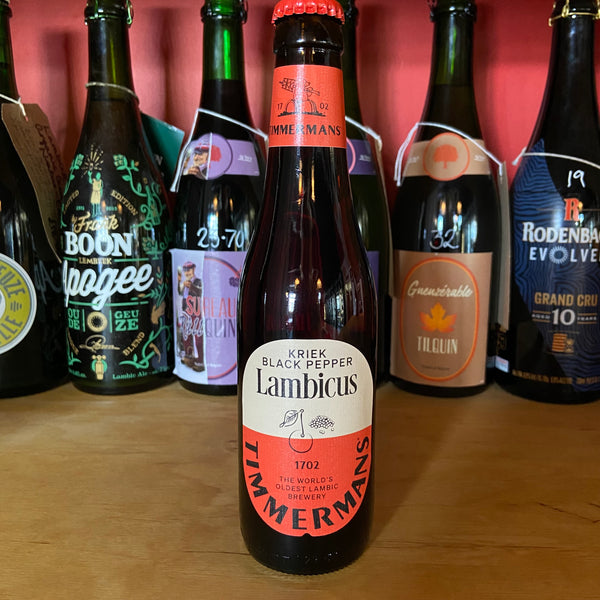 Timmermans - Kriek Black Pepper - Fruited Lambic - 4.0% -  330ml Bottle