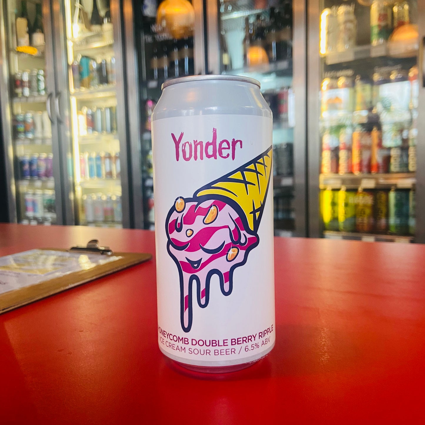 Yonder - Honeycomb Double Berry Ripple - Ice Cream Sour - 6.5% - 440ml Can