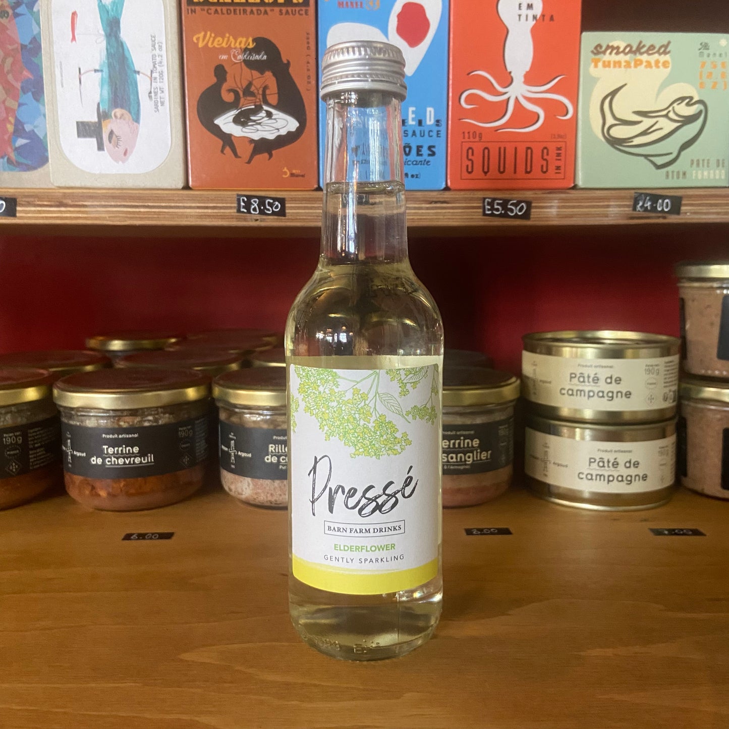 Barn Farm Drinks - Elderflower Presse