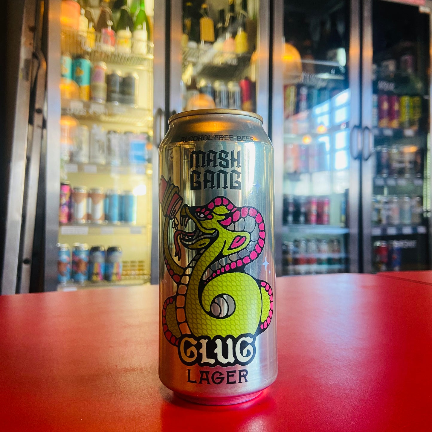 Mash Gang - Glug - Alcohol Free Lager - <0.5% - 440ml Can