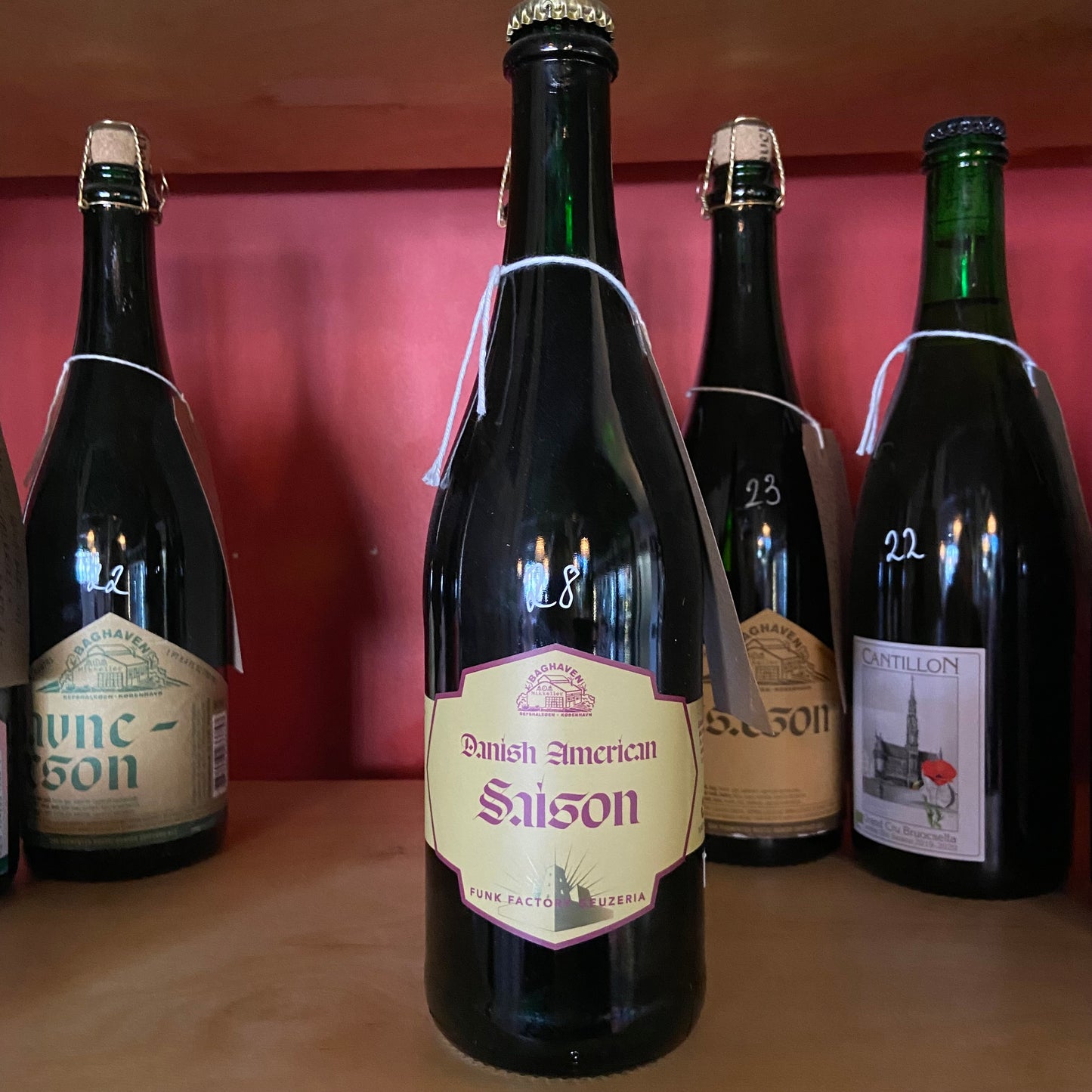 Mikkeller Baghaven x Funk Factory - Danish American Saison - Saison - 7.0% - 750ml Bottle