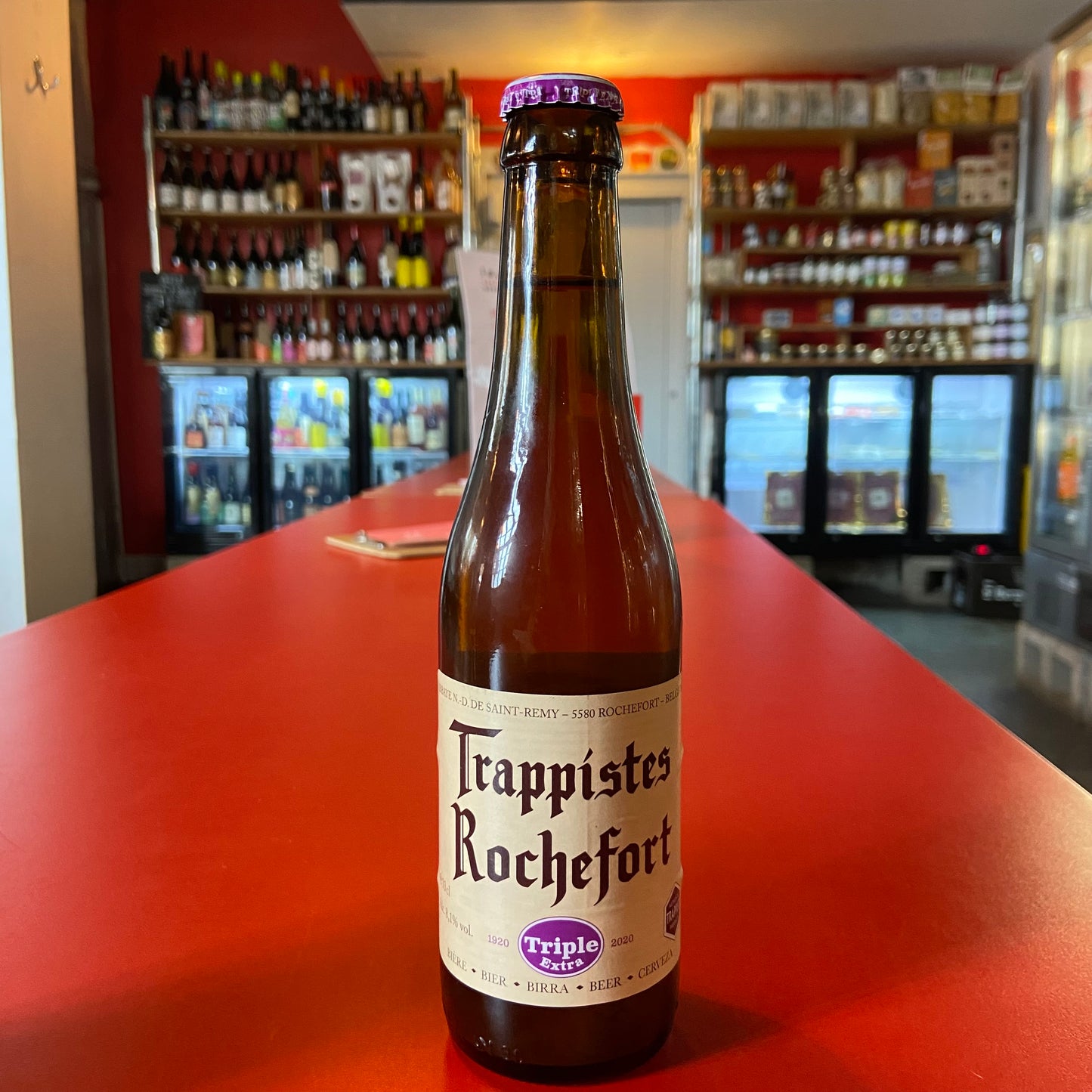 Abbaye St Remy - Trappistes Rochefort Triple Extra - Trappist Tripel - 8.1% - 330ml Bottle