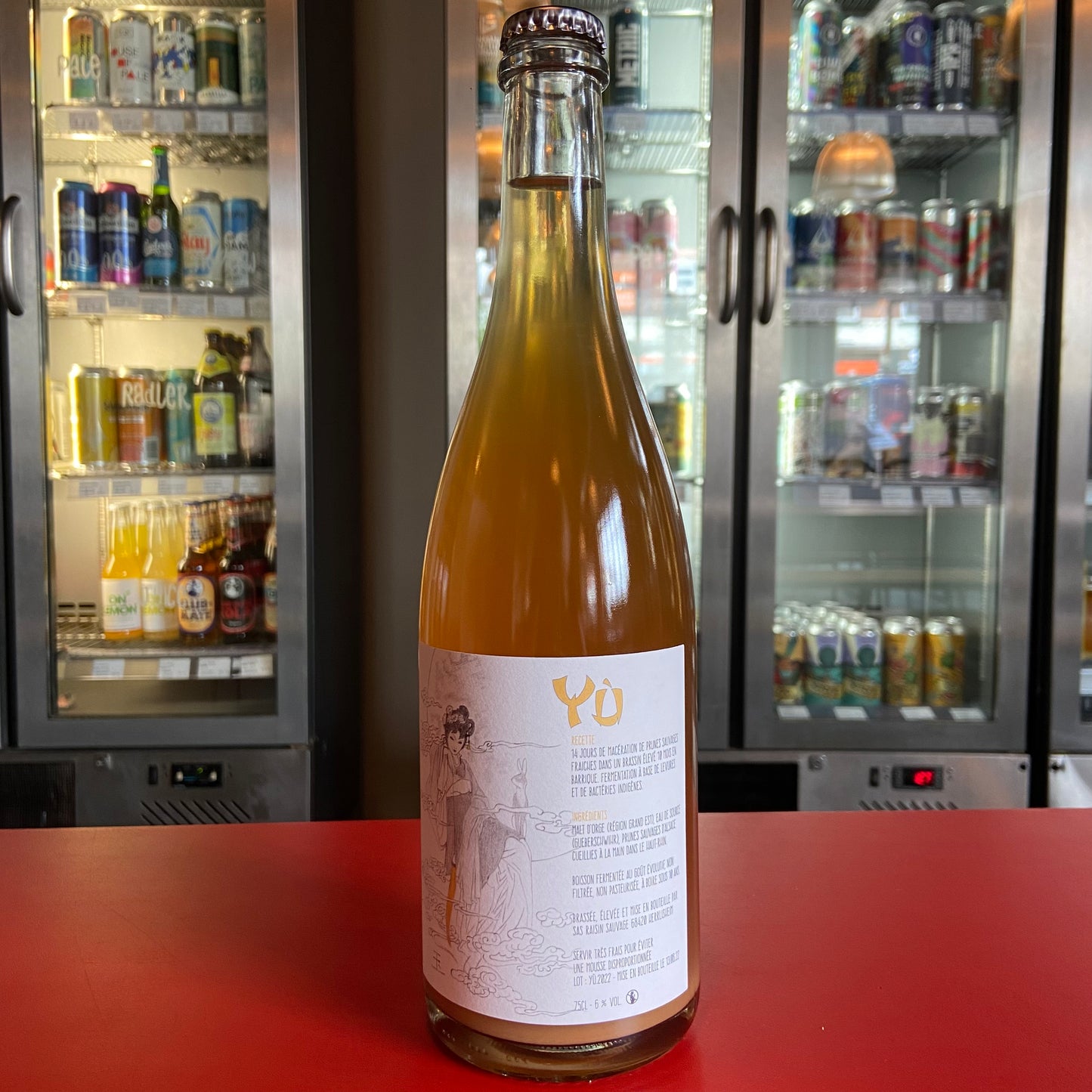 Raisin Sauvage - Yu 2021 - Spontaneously Fermented Ale w/ Plums - 6.0% - 750ml Bottle