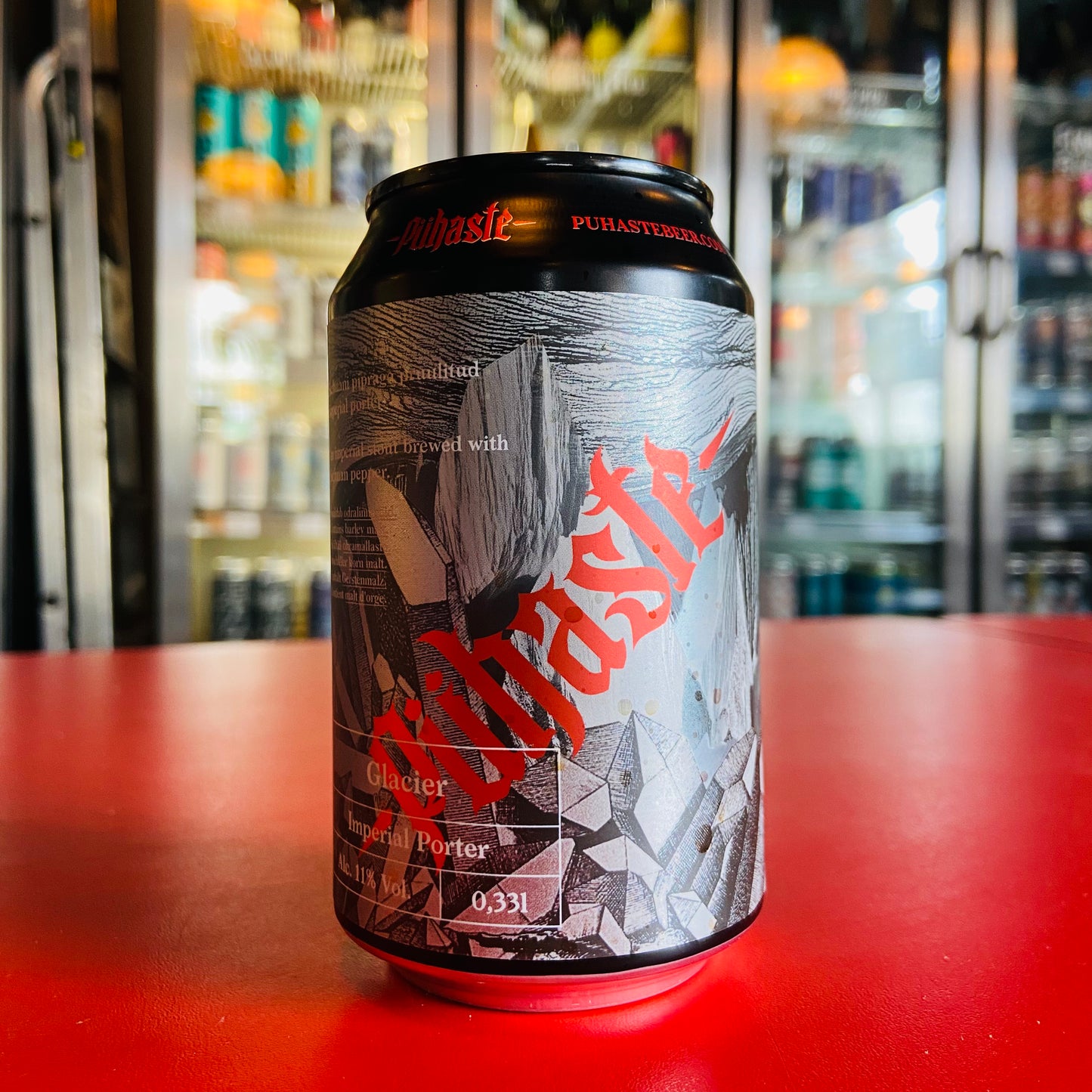 Puhaste - Glacier - Imperial Porter - 11% - 330ml Can