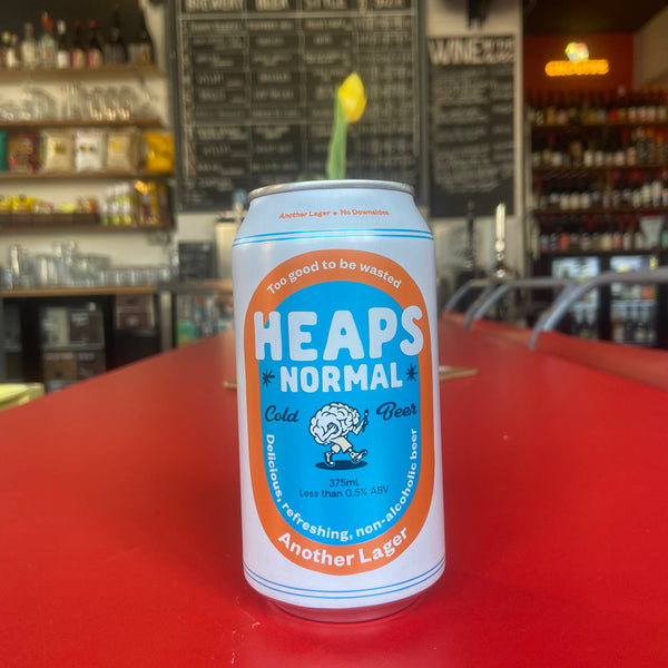 Heaps Normal - Another Lager - Alcohol Free Lager - 375ml Can