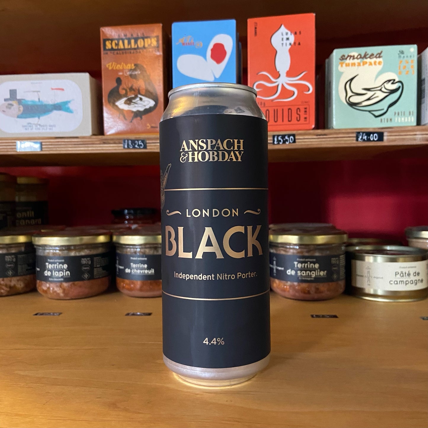 Anspach & Hobday - London Black Nitro Porter - Nitro Porter - 4.4% - 470ml Can
