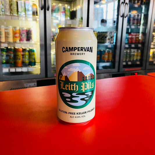 Campervan Brewery - Leith Pils - Gluten Free Keller Pilsner - 4.8% - 440ml Can