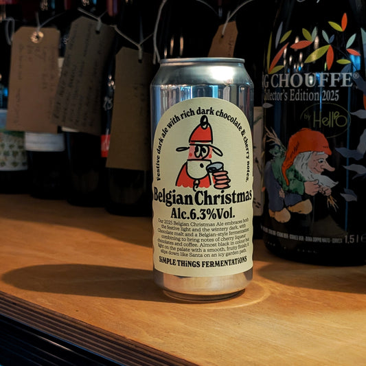 Simple Things Fermentations - Belgian Christmas - Belgian Strong Dark Ale - 6.3% - 440ml Can