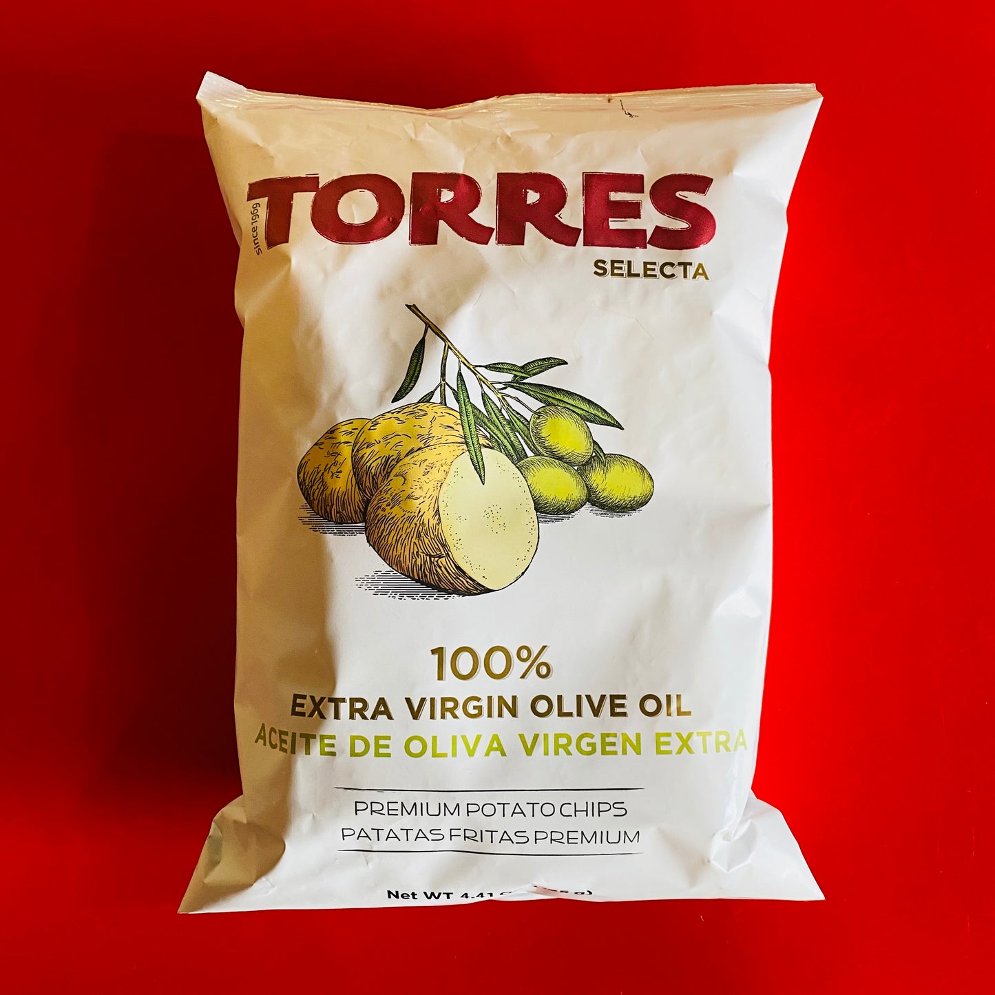 Torres - Extra Virgin Olive Oil Crisps 125g