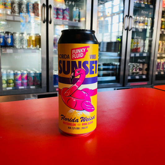 Funky Fluid - Florida Vibes: Sunset - Florida Weisse - 7.2% - 500ml Can