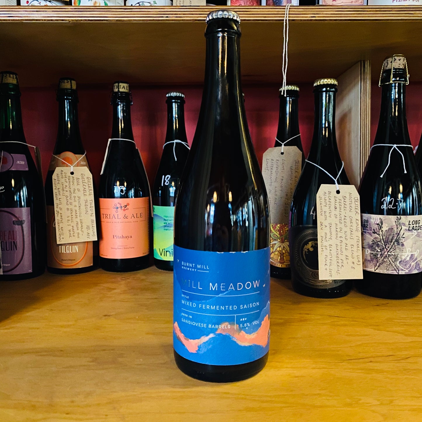 Burnt Mill - Mill Meadow - Mixed Fermentation Saison - 5.8% - 750ml Bottle