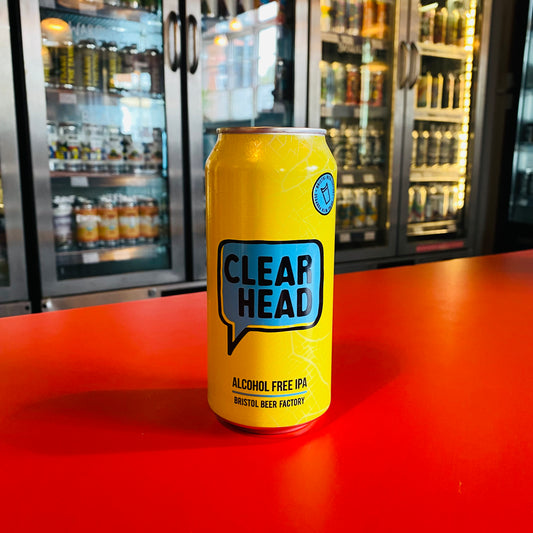 Bristol Beer Factory - Clear Head - Alcohol Free IPA - 0.5% - 440ml Can