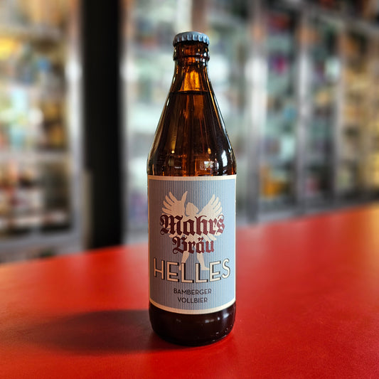 Mahrs Brau - Helles Bamberger Vollbier - Lager - 4.9% - 500ml Bottle