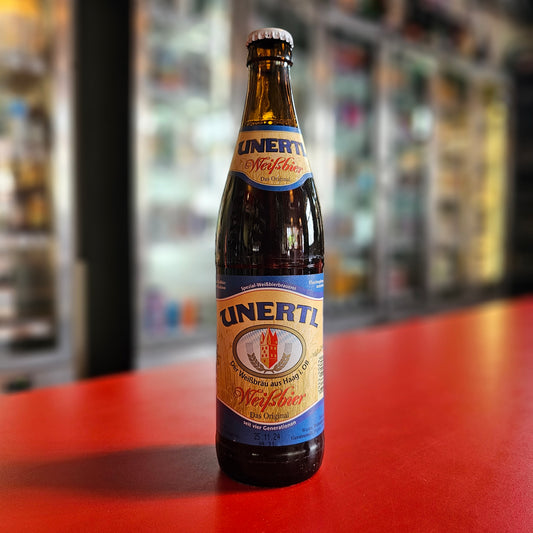 Brauerei Unertl Haag - Unertl Weissbier - Wheat Beer - 4.9% - 500ml Bottle