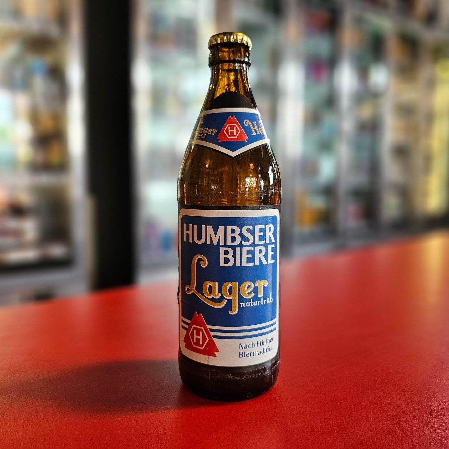Humbser-Geismann - Humbser Lager Naturtrüb - Unfiltered Helles Lager - 5.1% - 500ml Bottle