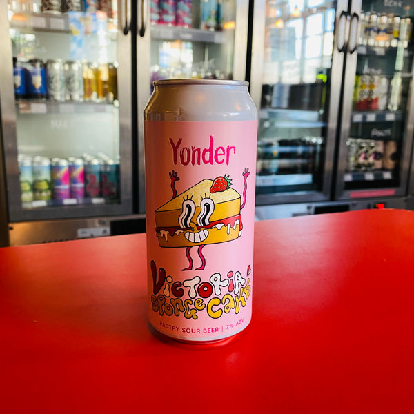 Yonder - Victoria Sponge Cake - Pastry Sour - 7.0% - 440ml Can