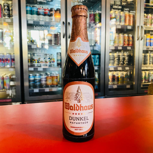 Waldhaus - Dunkel Naturtrüb - 5.6% - 330ml Bottle