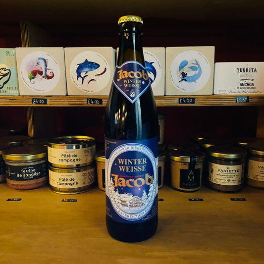 Familienbrauerei Jacob - Jacob Winter Weisse - Seasonal Weissbier - 5.3% - 500ml Bottle
