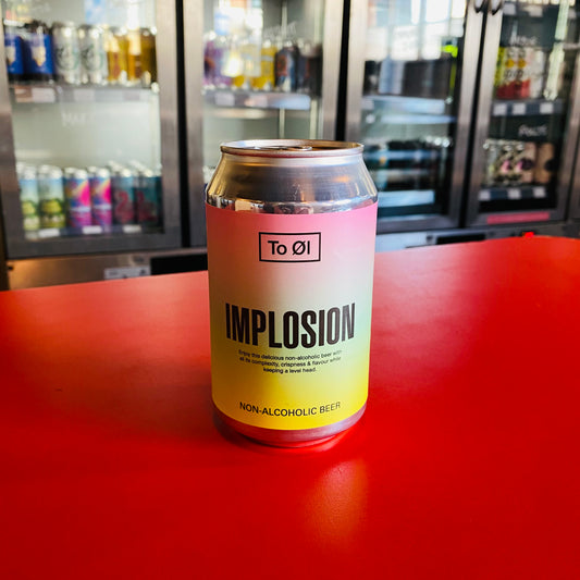 To Øl - Implosion - Alcohol Free Pale Ale - 0.3% - 330ml Can