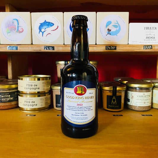Old Chimney's - Good King Henry Special Reserve - Oak Aged Imperial Stout - 11.0% - 330ml Bottle