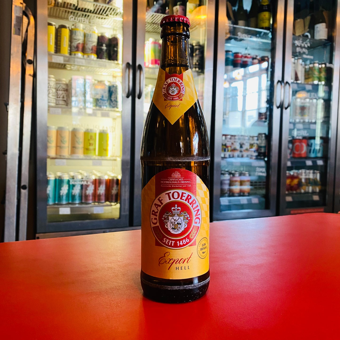 Hofbrauhaus Freising - Graf Toerring Export Hell - Helles Lager - 5.6% - 500ml Bottle