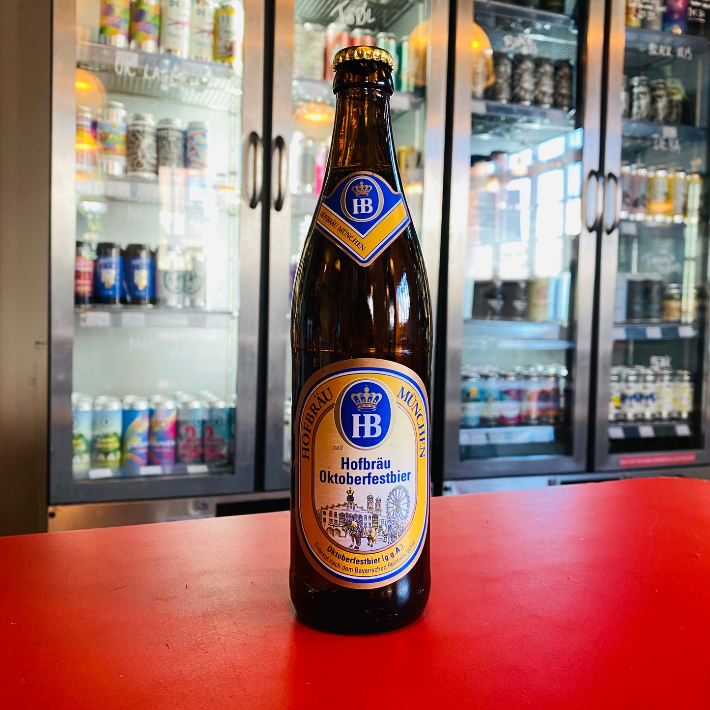 HofBräu - Oktoberfestbier - Märzen - 6.3% - 500ml Bottle