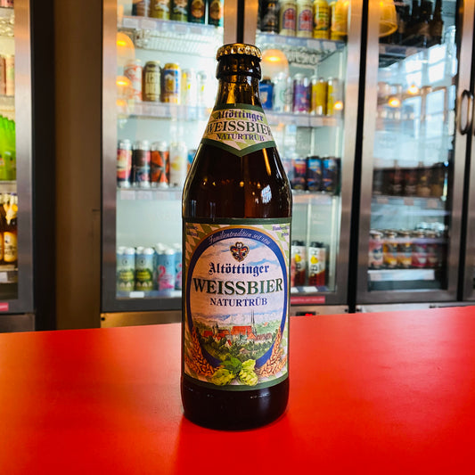 Altöttinger - Weissbier Naturtrüb - Wheat Beer - 5.0% - 500ml Bottle