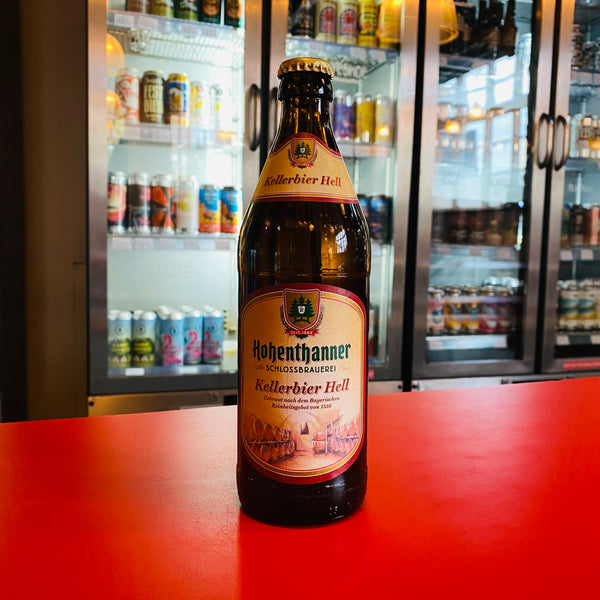 Hohenthanner Schlossbrauerei - Kellerbier Hell - Unfiltered Lager - 5.0% - 500ml Bottle