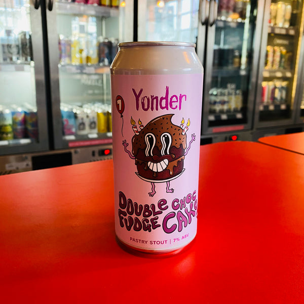 Yonder - Double Choc Fudge Cake - Pastry Stout - 7.0% - 440ml Can