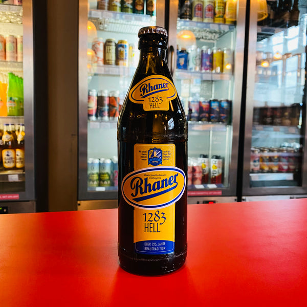 Rhanerbräu - Rhaner 1283 Hell - Lager - 4.8% - 500ml Bottle