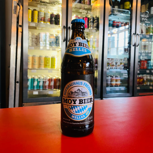 Hofbrauhaus Freising - Moy Bier - Helles Lager - 5.2% - 500ml Bottle