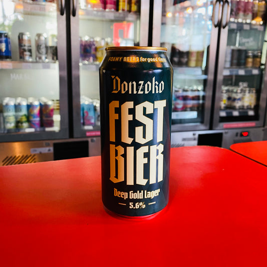Donzoko - Festbier - Deep Gold Lager - 5.6% - 440ml Can