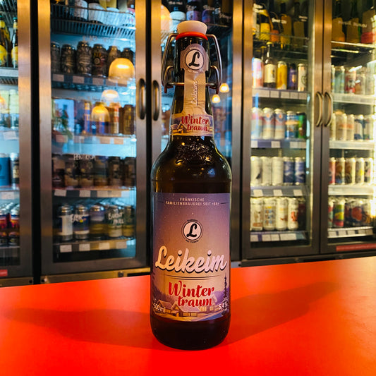 Brauhaus Leikeim - Wintertraum - Winter Lager - 5.4% - 500ml Bottle