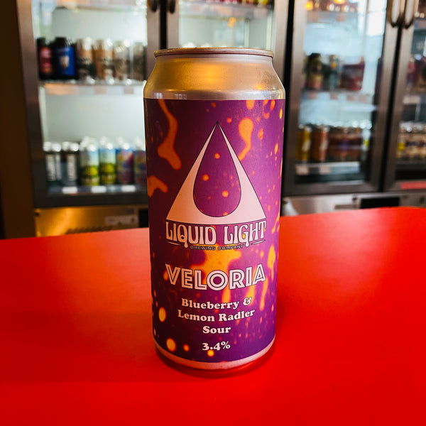 Liquid Light - Veloria - Sour Radler - 3.4% - 440ml Can