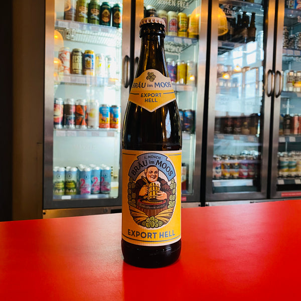 Bräu im Moos - Export Hell - Lager - 5.3% - 500ml Bottle