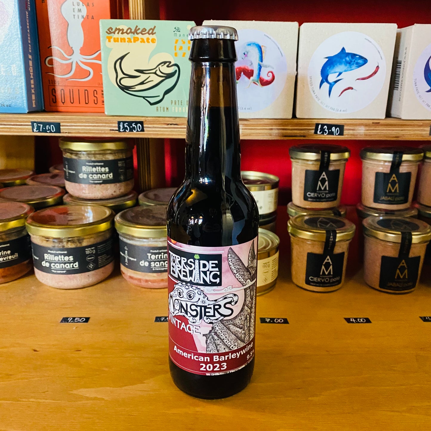 Torrside Brewing - Monsters: American Barleywine 2023 - Barley Wine - 330ml Bottle