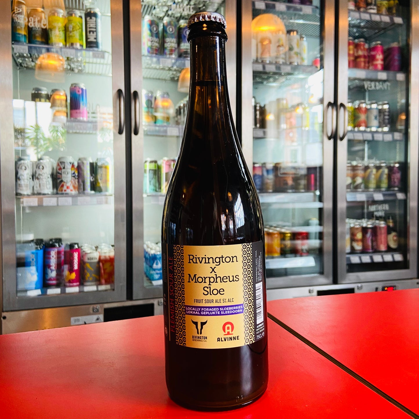 Rivington x Alvinne - Morpheus Sloe - Sloeberry Wild Ale - 5.0% - 750ml Bottle