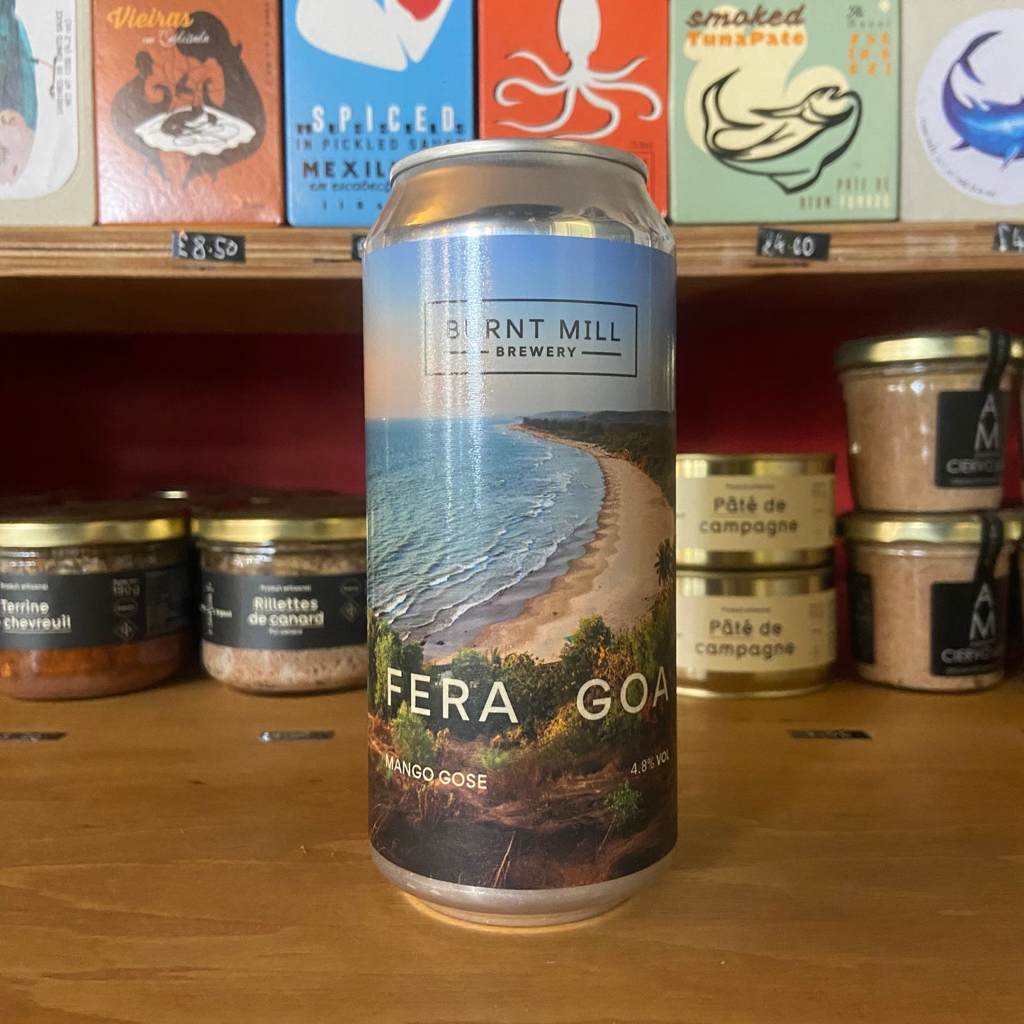 Burnt Mill - Fera Goa - Mango Gose - 4.8% - 440ml Can