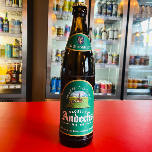 Klosterbrauerei Andechs - Andechser Hell - Lager - 4.8% - 500ml Bottle