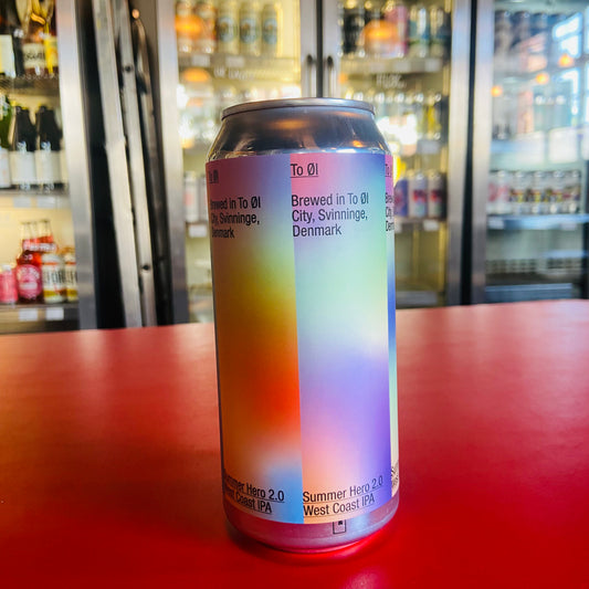 To Øl - Summer Hero 2.0 - West Coast IPA - 7.0% - 440ml Can