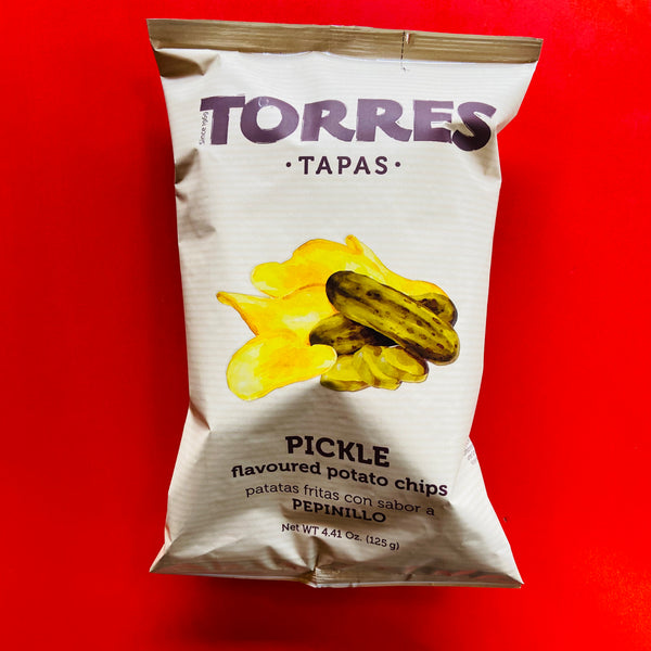 Torres Pickle Flavoured Potato Chips 125g