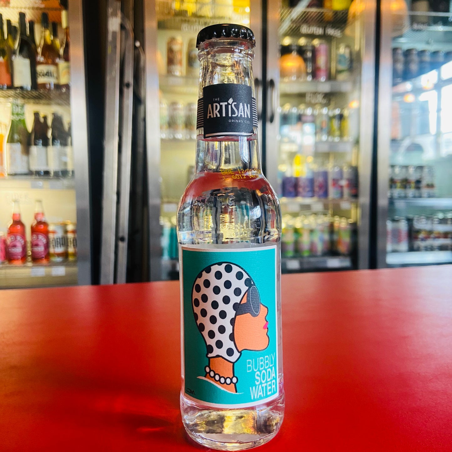 Artisan Drinks Co - Bubbly Soda Water - Soda - 200ml Bottle