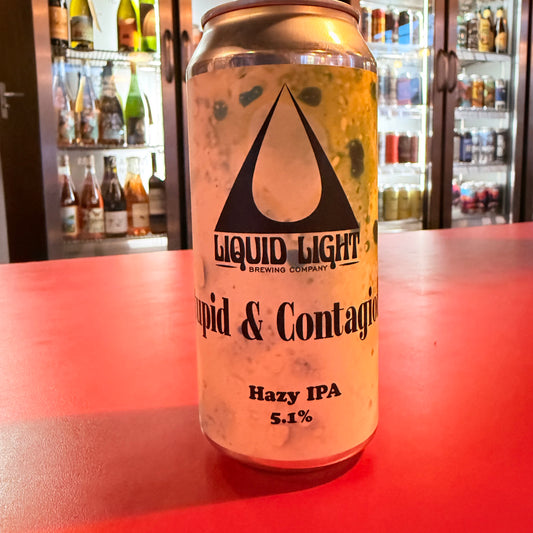 Liquid Light - Stupid & Contagious - Hazy IPA - 5.1% - 440ml Can