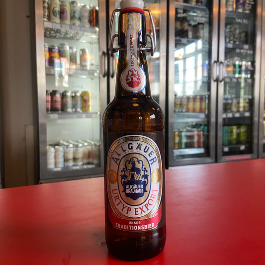 Allgäuer Brauhaus - Urtypt Export - Export Lager - 500ml Bottle