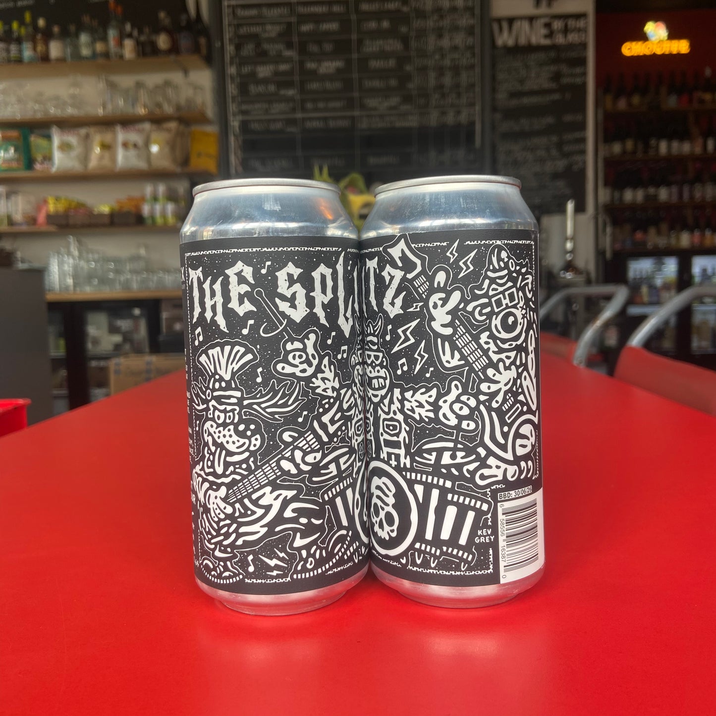 Black Iris x Azvex - The Splitz - Banana Split Ice Cream Sour - 6.0% - 440ml Can