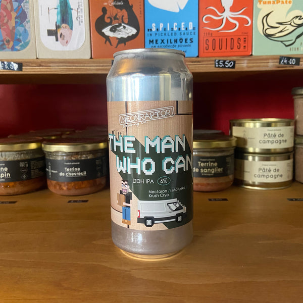 Neon Raptor - The Man Who Can - DDH IPA - 6% - 440ml Can