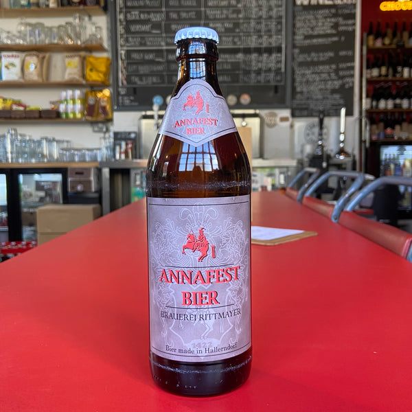 Brauerei Rittmayer Hallerndorf - Annafest Bier - Festbier - 5.6% - 500ml Bottle