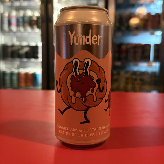 Yonder - Sugar Plum & Custard Danish - Pastry Sour - 5% - 440ml Can