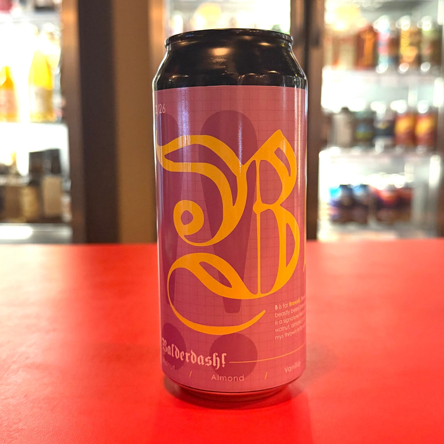 Neon Raptor x Brewski - Balderdash! - Imperial Stout - 12% - 440ml Can